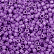 Perles Miyuki delicas 11/0 Duracoat opaque dyed anemone Purple DB-2140