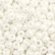 Perles de rocailles Miyuki 6/0 Ceylon ivory pearl 6-591