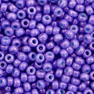 Perles de rocailles Miyuki 8/0 Opaque dyed bright purple 8-1477