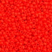 Perles de rocailles Miyuki 11/0 Opaque vermilion red 11-407