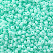 Perles de rocailles Miyuki 11/0 Duracoat opaque catalina green 11-4472