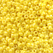 Perles de rocailles Miyuki 11/0 Opaque luster yellow 11-422