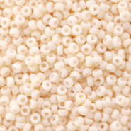 Perles de rocailles Miyuki 11/0 Opaque matte antique beige 11-2022