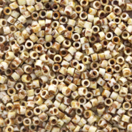 Perles Miyuki delicas 11/0 Opaque picasso yellow DB-2262