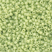 Perles Miyuki delicas 11/0 Duracoat opaque dyed fennel green DB-2123