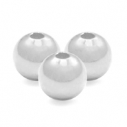 Argent 925 perles 4mm Argent