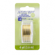Artistic Wire 18 Gauge Laiton anti-ternissement