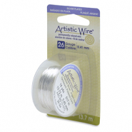 Artistic Wire 26 Gauge Argent&eacute; anti-ternissement