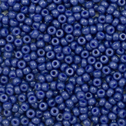 Perles de rocailles Miyuki 11/0 Duracoat opaque dyed navy blue 11-4493