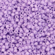 Perles Miyuki délicas 11/0 Duracoat opaque dyed columbine lila DB-2138