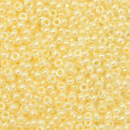 Perles de rocailles Miyuki 11/0 Ceylon lemon ice yellow 11-514D