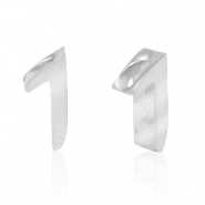 Perles en acier Inox chiffre 1 Argenté