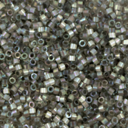 Perles Miyuki délicas 11/0 Silk inside dyed rustic gray ab DB-1872