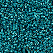 Perles Miyuki délicas 11/0 Duracoat galvanized poseidon blue DB-2515