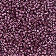 Perles Miyuki délicas 11/0 Duracoat galvanized eggplant purple DB-1850