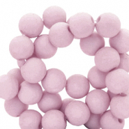 Perles acryliques 6 mm mat Lilac vintage