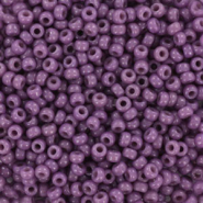 Perles de rocailles Miyuki 11/0 Duracoat opaque dark orchid purple  11-4489