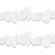 Perles Chips quartz crystal transparent