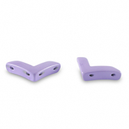 Perles tile fl&egrave;che Violet paisley