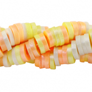 Perles Katsuki Heishi 6mm Multicolore-pearl shine coating