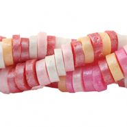 Perles Katsuki Heishi 4mm Multicolore-pearl shine coating