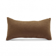 Présentoir bijoux coussin velours doux Marron foncé