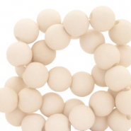 Perles acryliques 4 mm Beige cr&egrave;me