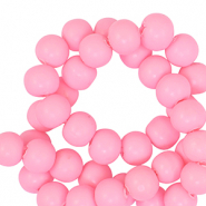 Perles en polym&egrave;re 6mm Rose