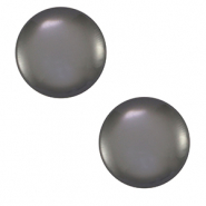 Cabochon classique 20mm Polaris Elements Lucido Anthracite