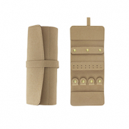 Trousse à bijoux de voyage petite Taupe