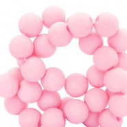 Perles acryliques 8 mm Rose clair