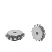 Perles en acier Inox Argenté