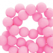 Perles acryliques 8 mm Rose
