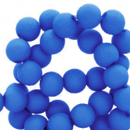 Perles acryliques 4 mm Bleu royal