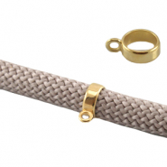 M&eacute;tal DQ anneau avec &oelig;illet Dor&eacute; (sans nickel)