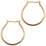 M&eacute;tal DQ bague Dor&eacute; (sans nickel)