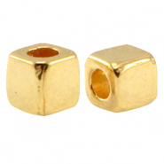 Métal DQ tube carré Doré (sans nickel)