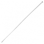 Appr&ecirc;ts en m&eacute;tal DQ clou &agrave; t&ecirc;te plate 70mm Argent&eacute; antique (sans nickel)