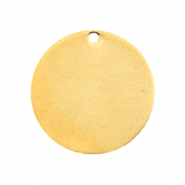 Breloques en m&eacute;tal Designer Quality pour ImpressArt  20mm Dor&eacute; (sans nickel)
