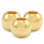 Perles en métal DQ 4mm Doré (sans nickel)