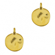 Breloques en métal DQ irrégulier 12mm Doré (sans nickel)