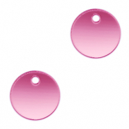 Pendentifs accroche-regard 16mm Violet magenta m&eacute;tallique