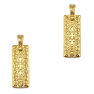 Breloques en métal DQ Doré (sans nickel)