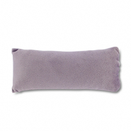 Pr&eacute;sentoir bijoux coussin velours doux Violet lilas