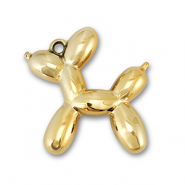 Pendentifs accroche-regard chien ballon Dor&eacute;