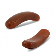 Pierres naturelles connecteur Quartz Aventurine Rouge-marron