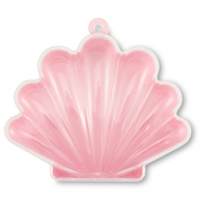 Pr&eacute;sentoir bijoux bo&icirc;te de rangement coquille Transparent-rose