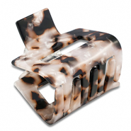 Accessoires pour cheveux pince &agrave; cheveux Blanc tortue