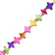 Perles coquillage &eacute;toile Multicolore