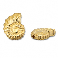 Perles en métal DQ coquille Doré (sans nickel)